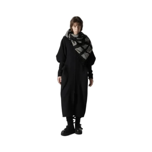 Wool Mosser Balloon Sleeve Coat