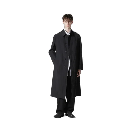 Nylon Weather Coat With Fly Front Collar