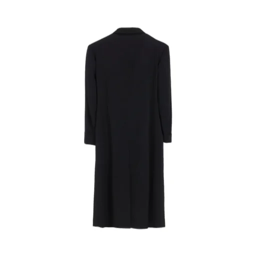 Wool Gabardine Long Sleeve Detail Jacket