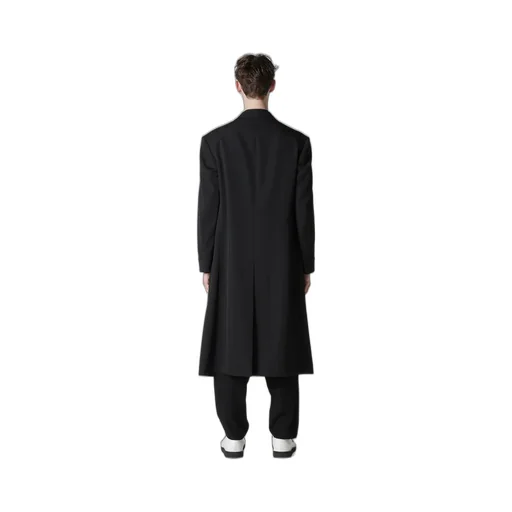Wool Gabardine Long Sleeve Detail Jacket