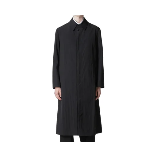 Nylon Weather Coat With Fly Front Collar