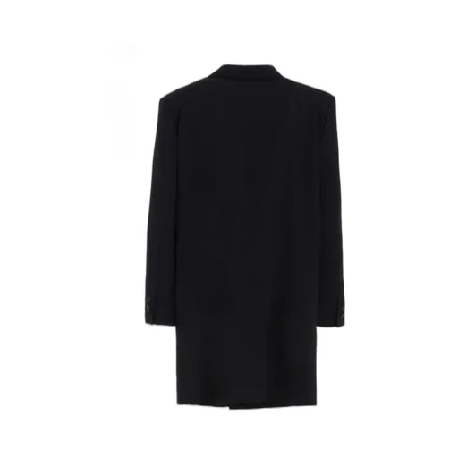 Wool Gabardine Double-Breasted Jacket