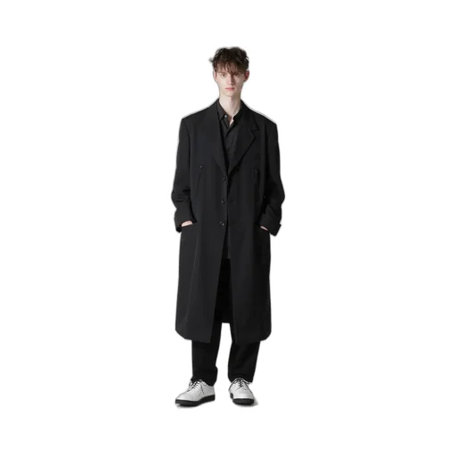 Wool Gabardine Long Sleeve Detail Jacket