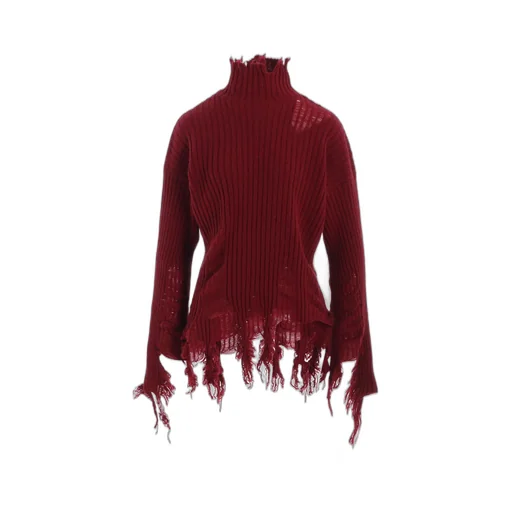Crushed Rib Pullover