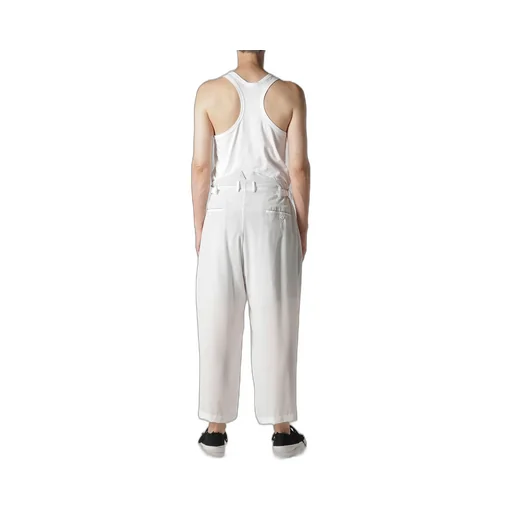 12M Silk Desin Suspender Slim Pants