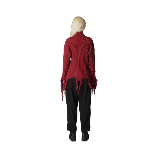 Crushed Rib Pullover