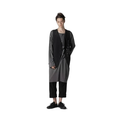 C/L Canvas Black Belted Hem Pants