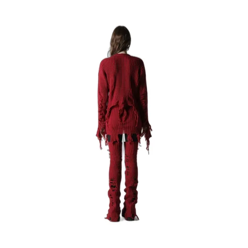 Crushed Rib Cardigan