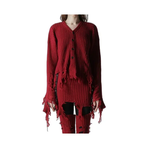 Crushed Rib Cardigan