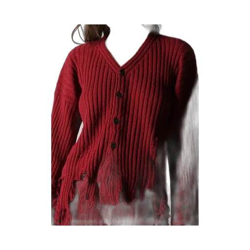 Crushed Rib Cardigan