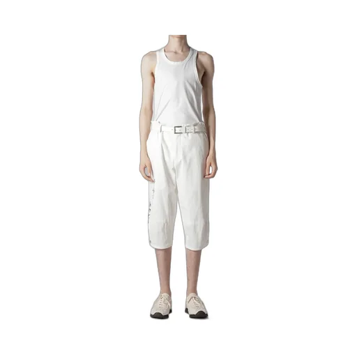 C/L Printed Darts Detail Pants
