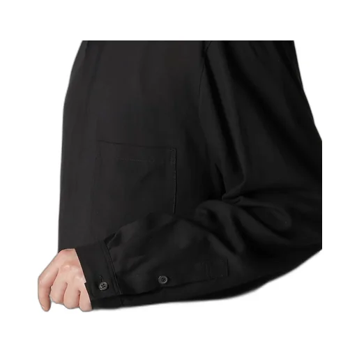 Cellulose Lawn Bk Loop Bd Placket Shirt