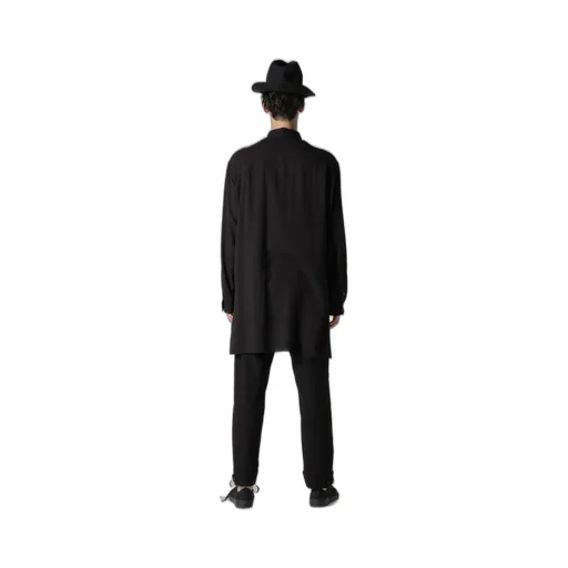Cellulose Lawn Bk Loop Bd Placket Shirt