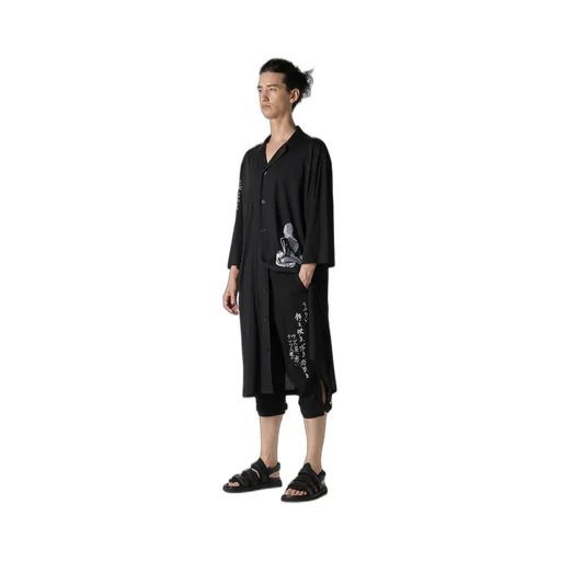 C/Ny Pt Jersey A Stand Long Blouse