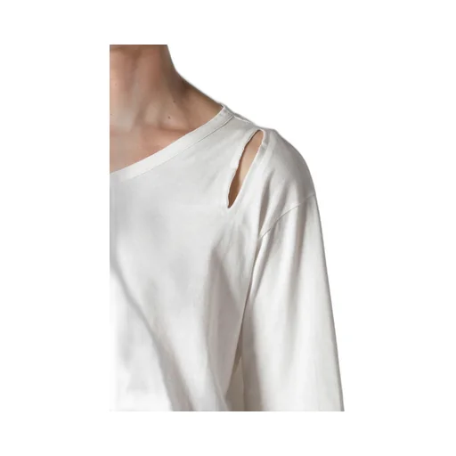 Single Jersey Binder V Neck Long Sleeve