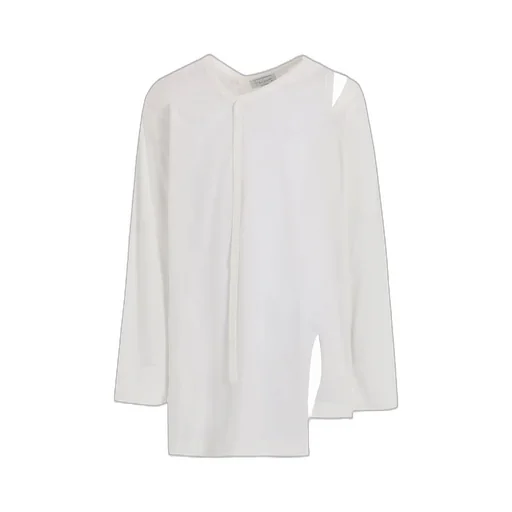 Single Jersey Binder V Neck Long Sleeve