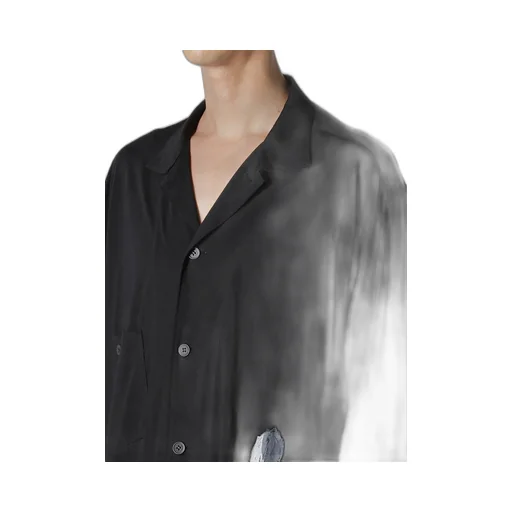 C/Ny Pt Jersey A Stand Long Blouse