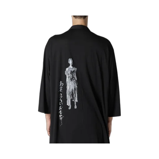 C/Ny Pt Jersey A Stand Long Blouse
