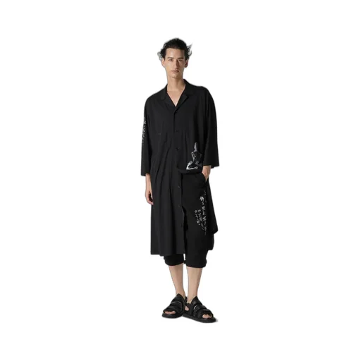 C/Ny Pt Jersey A Stand Long Blouse