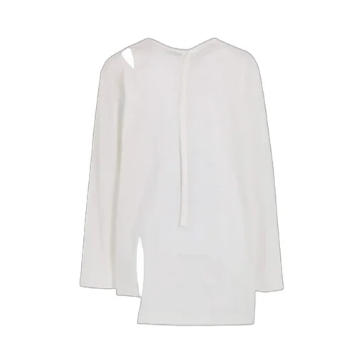 Single Jersey Binder V Neck Long Sleeve