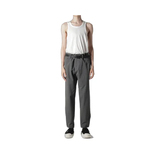 C/ Poplin Paneled Hem Pants