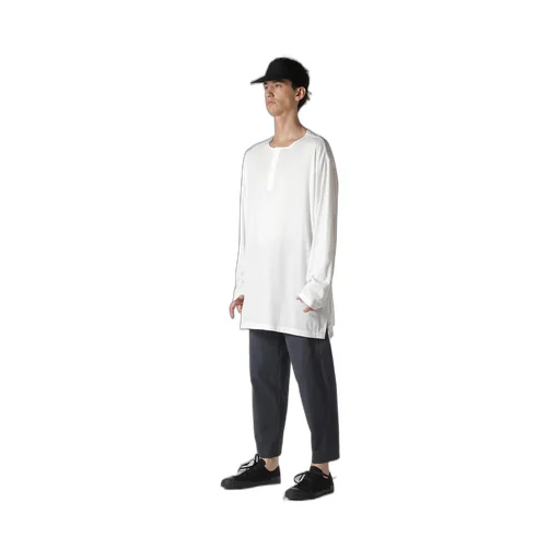 Ly/C Mvs Spiral Henry Neck Ls T