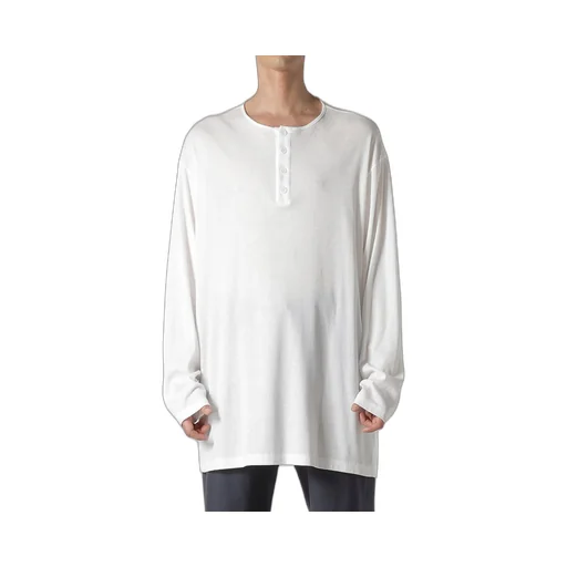 Ly/C Mvs Spiral Henry Neck Ls T