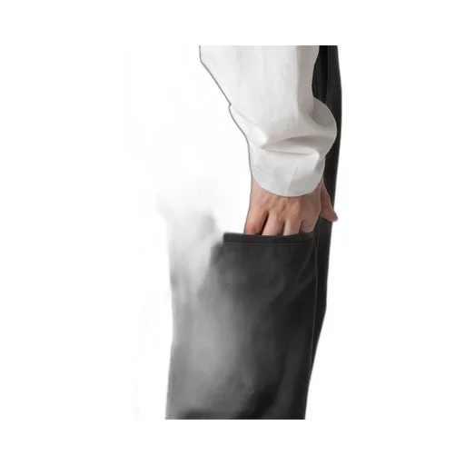 C/ Poplin Tab Detail Slim Pants
