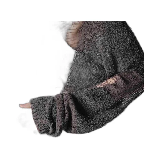 5G Randome Damage Processed Pullover