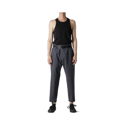 C/Poplin Slim Pants