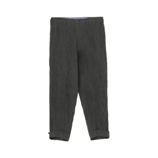 60 Flax Ink Tab Detail Slim Pants