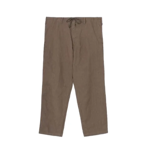 Garment Dye Flax Draws String Pants