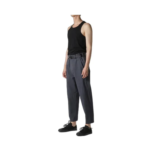 C/Poplin Slim Pants