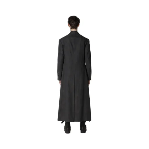 Dungaree Jq Black Long Jacket