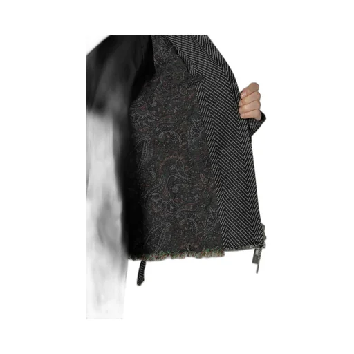 W/L Large Herringbone Hem Fringe Bouson