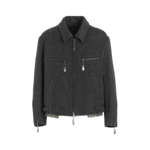 W/L Large Herringbone Hem Fringe Bouson