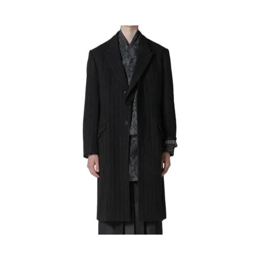 W/Tweed St Light Pattern Lapel Attachable Jacket
