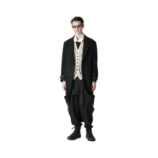 Long Belt Army Vest