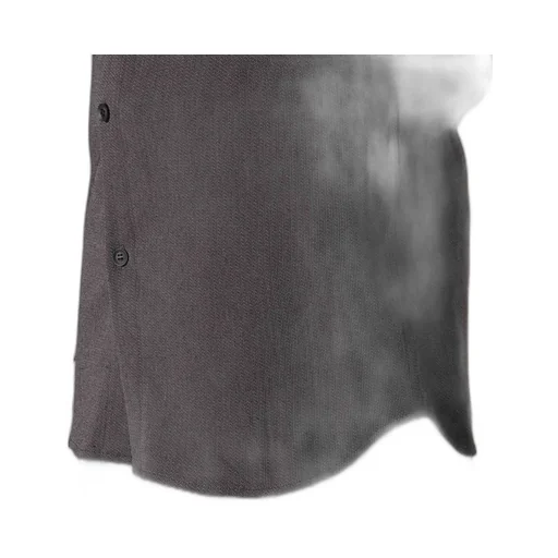 Ry M Herringbone Collar Tab Blouse