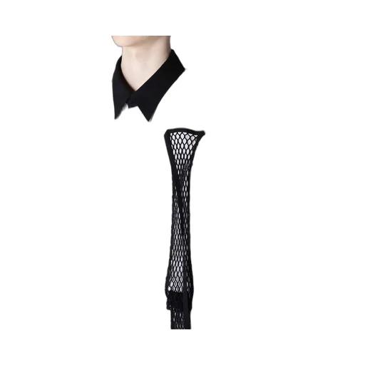 Cellulose Lawn Black Mesh Tp Blouse