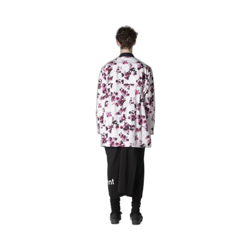 Broad Flower Pt Big Blouse