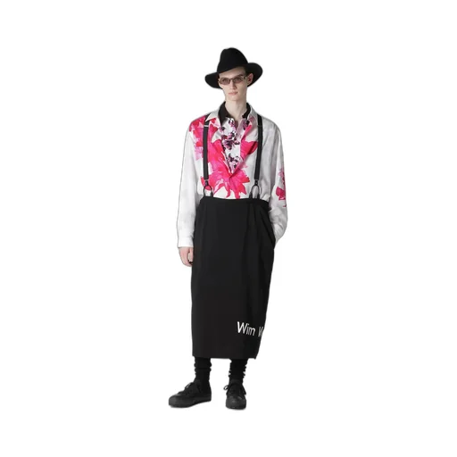 Broad Flower Pt Big Blouse