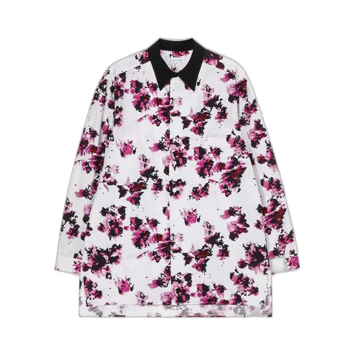 Broad Flower Pt Big Blouse