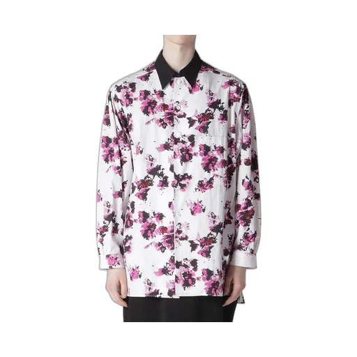 Broad Flower Pt Big Blouse