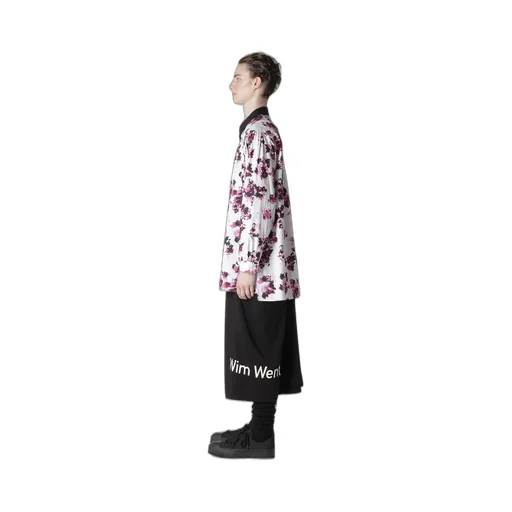 Broad Flower Pt Big Blouse