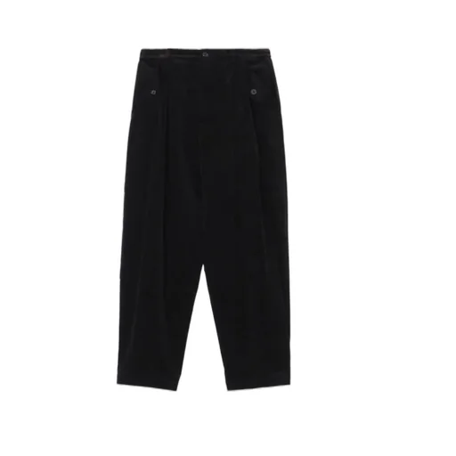 50C Velvet Tuck Pants