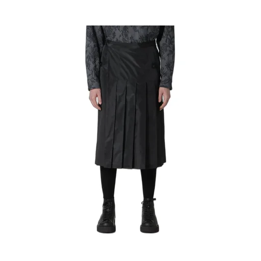 S/Pe Taffeta Pleats Skirt