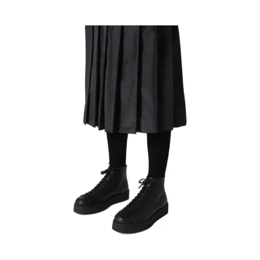 S/Pe Taffeta Pleats Skirt