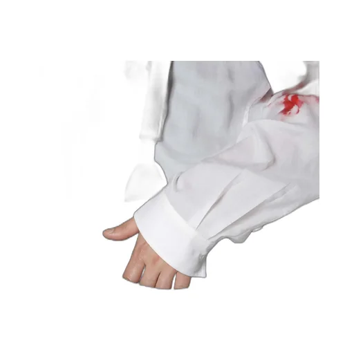 Cu/Ry/S Gabardine Patch Right Side Vents Skirt