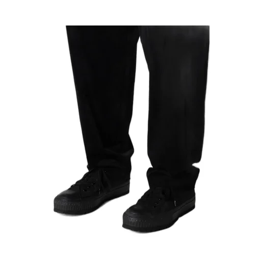 50C Velvet Tuck Pants